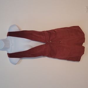 MOVING SALE! GB Deep Rose Pink Corduroy Jumper Dress